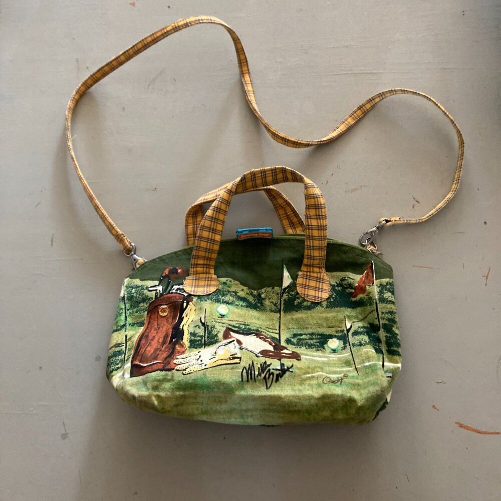 Anne Ormsby bag - golf themed - Picture 8 of 8